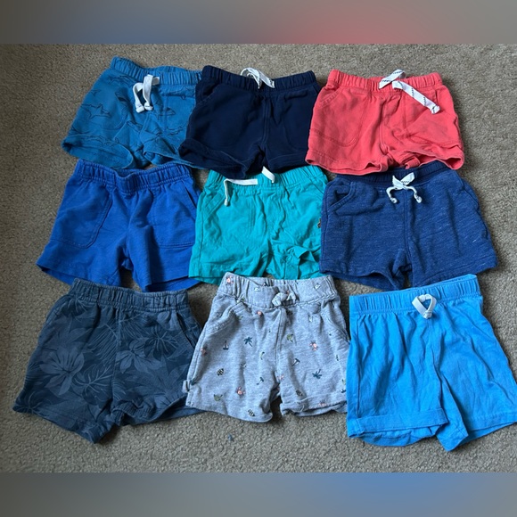 Carter’s Baby Boy Cotton Pull On Shorts - Picture 2 of 8